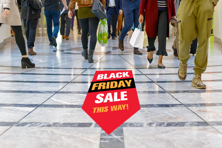 Black Friday signs